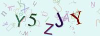 This is a captcha-picture. It is used to prevent mass-access by robots. (see: www.captcha.net)